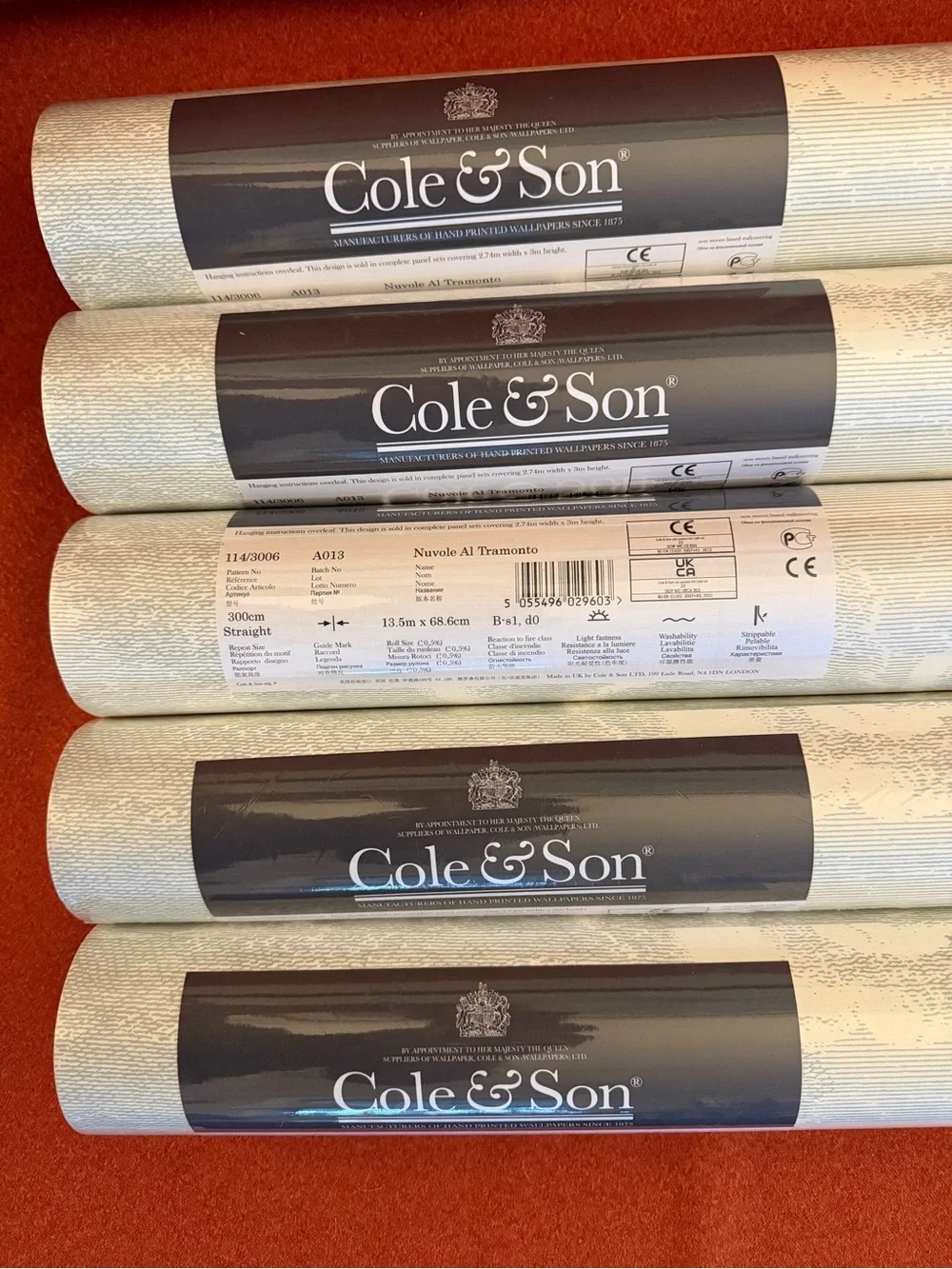 cole & son up sale